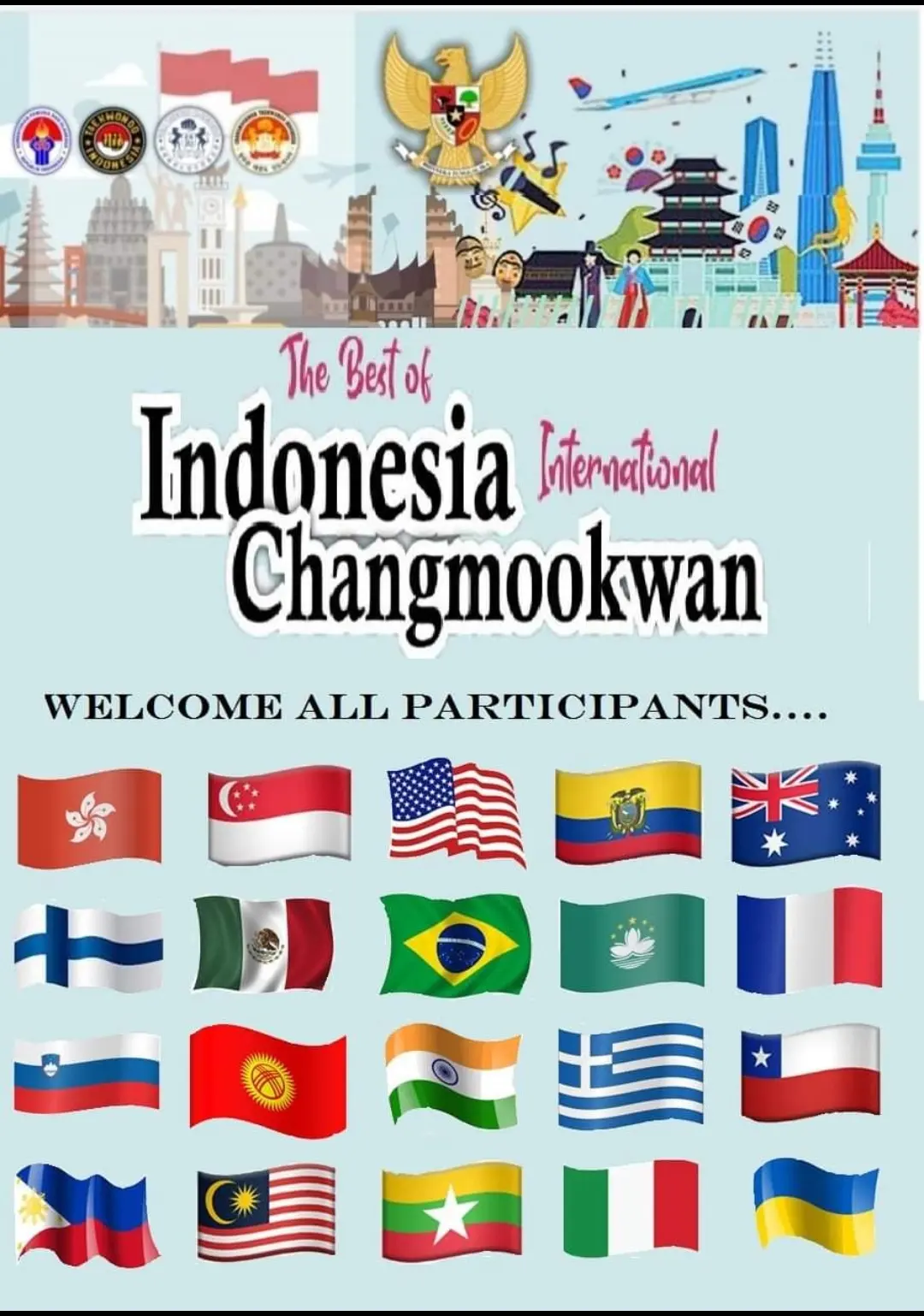 Online 2020 "The Best Indonesia Changmoonkwan international"