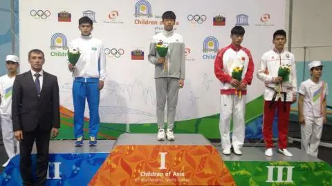 Бронзовая медаль на VI Международных спортивных играх "Дети Азии"