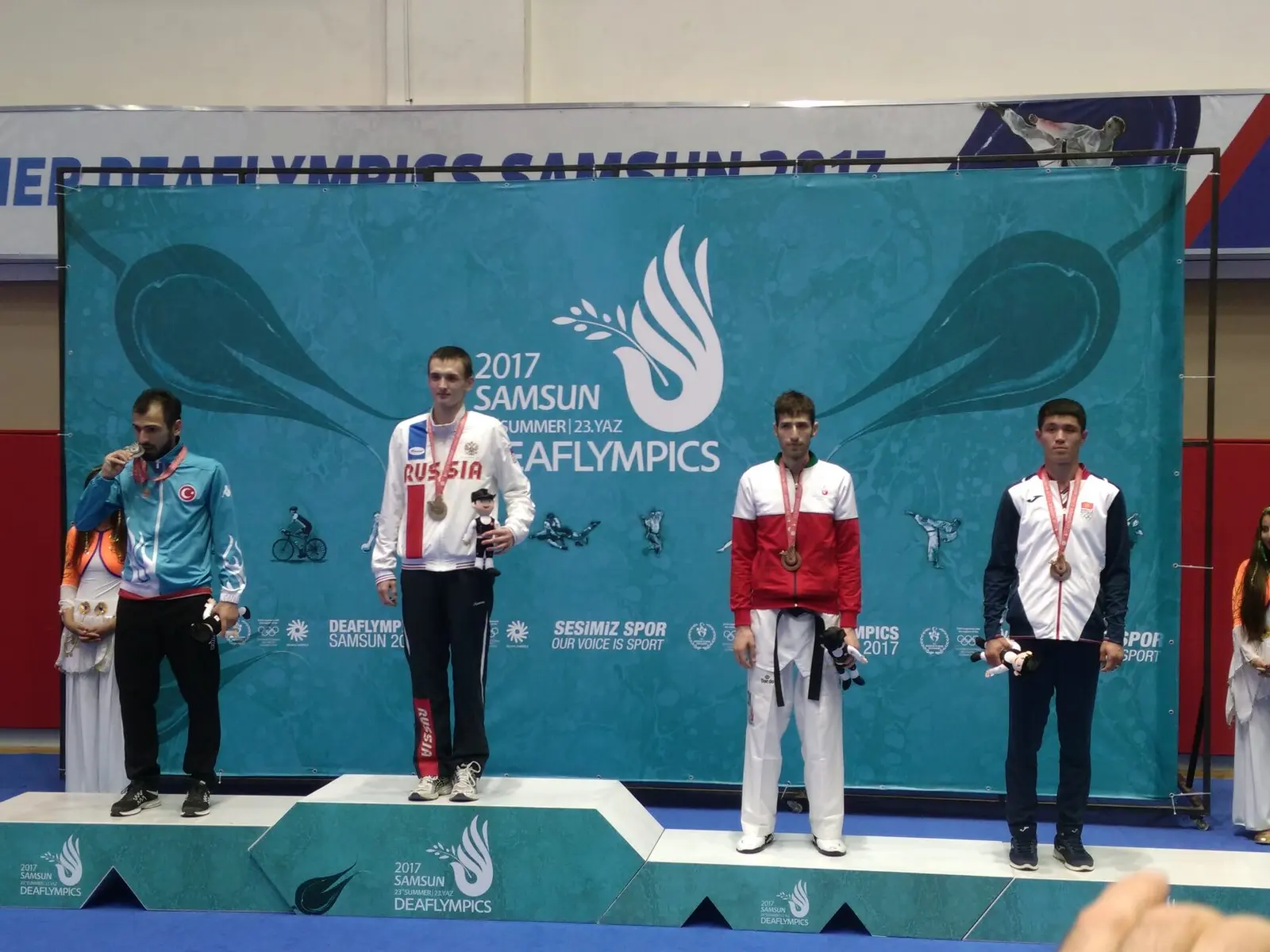 Мавлонов Азамат завоевал бронзовую медаль на XXIII Летних Сурдлимпийских играх 2017 г. в Турции