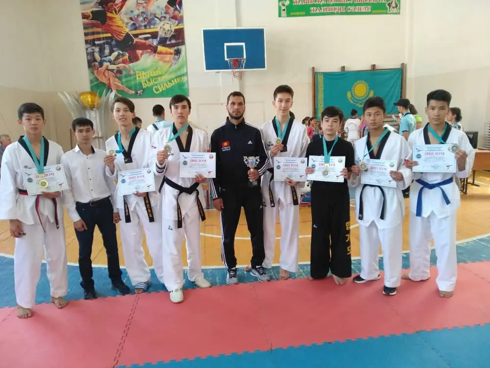 Открытый турнир Кордайского района Республики Казахстан, по Таэквондо WT среди юниоров