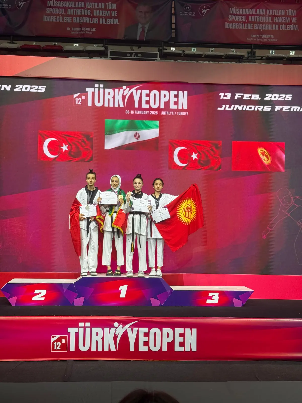 Садырова Хафиза завоквала бронзовую медаль на Turkish Open