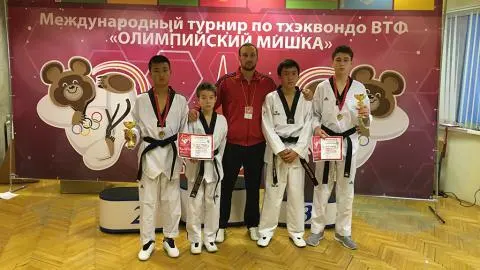 Таэквондисты спортклуба «Sun City» привезли 3 золотые медали в копилку Кыргызстана 2016 г.