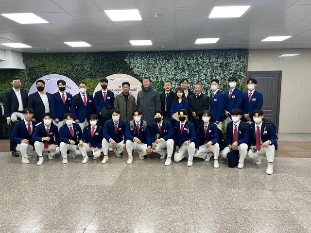 Приезд команды KUKKIWON