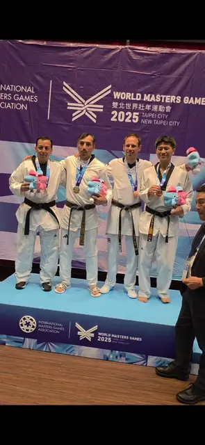 Золотая медаль на Всемирных играх мастеров